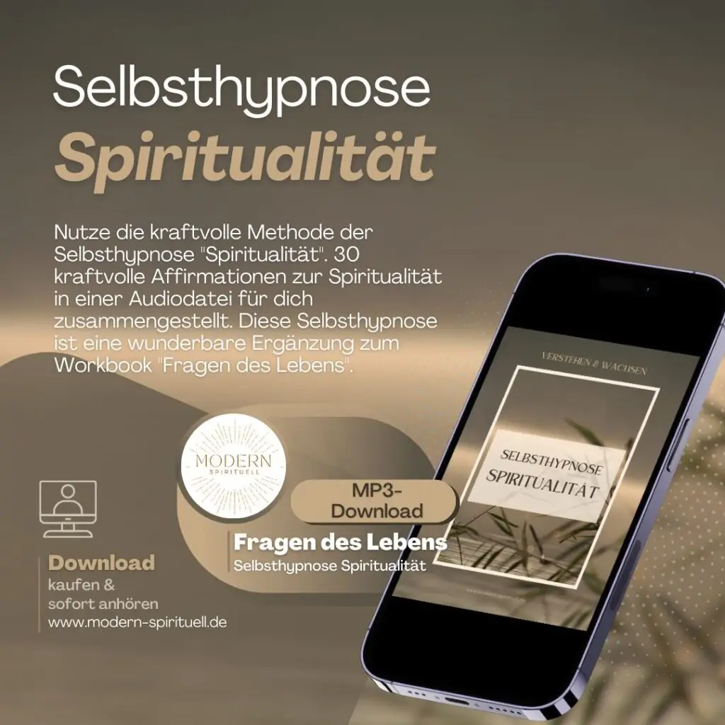 Workbook Fragen des Lebens Spiritualität Selbsthypnose